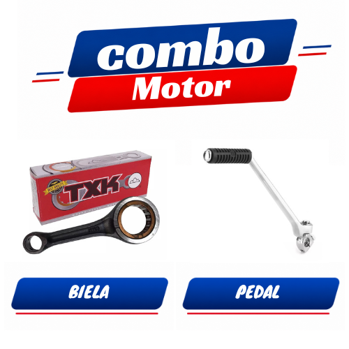 Combo biela e pedal