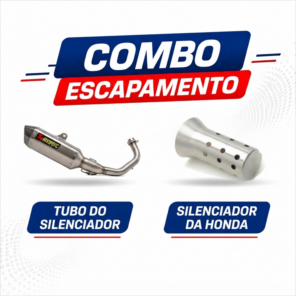 Combo Performance do Escapamento