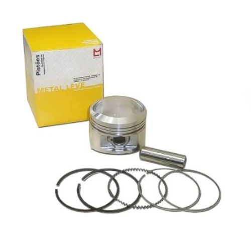 KIT PISTÃO ANÉIS TITAN 2002 ATÉ 2003 STD  METAL LEVE - Foto 1
